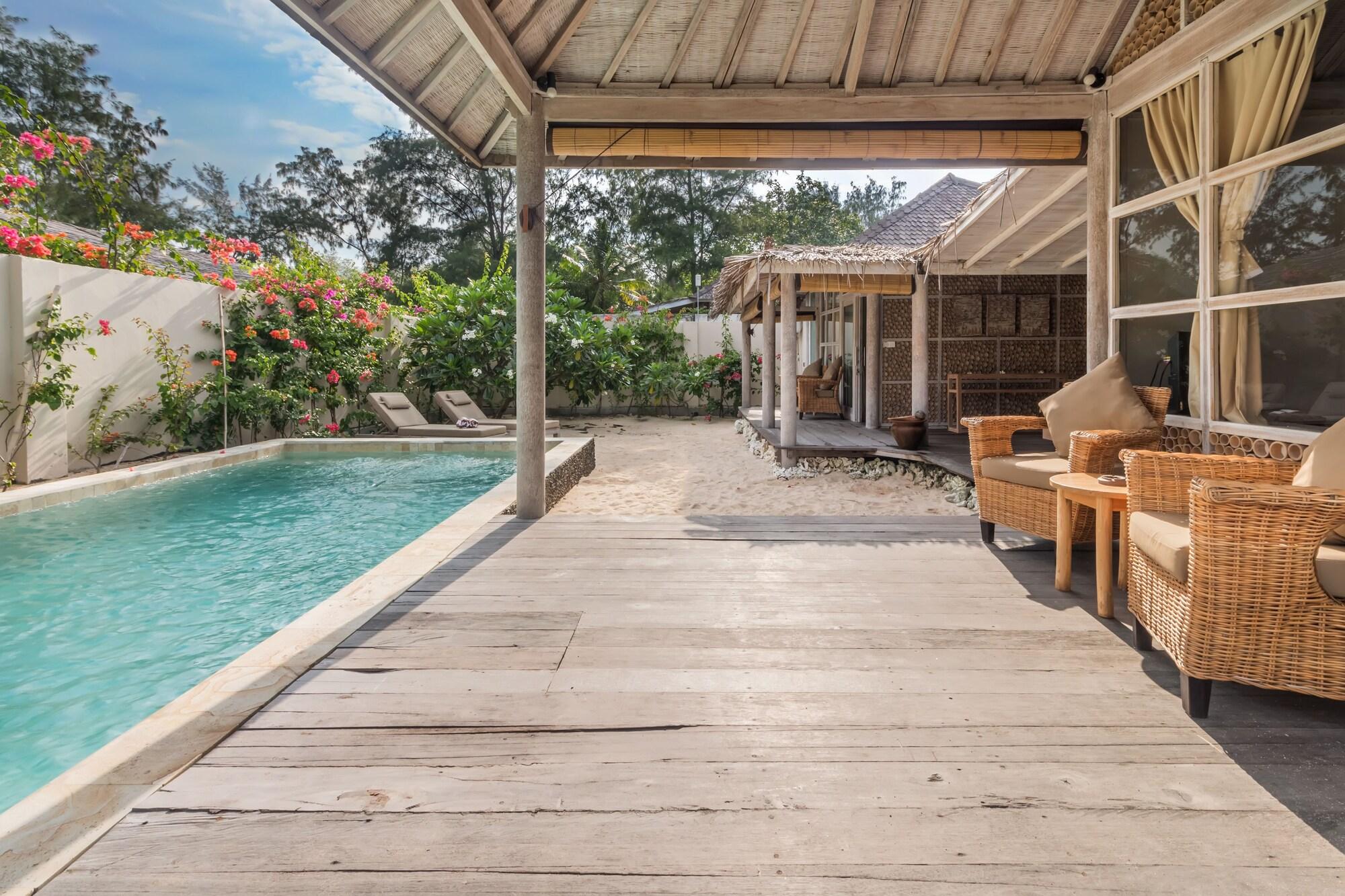 Avia Villa Resort Gili Meno Exterior foto