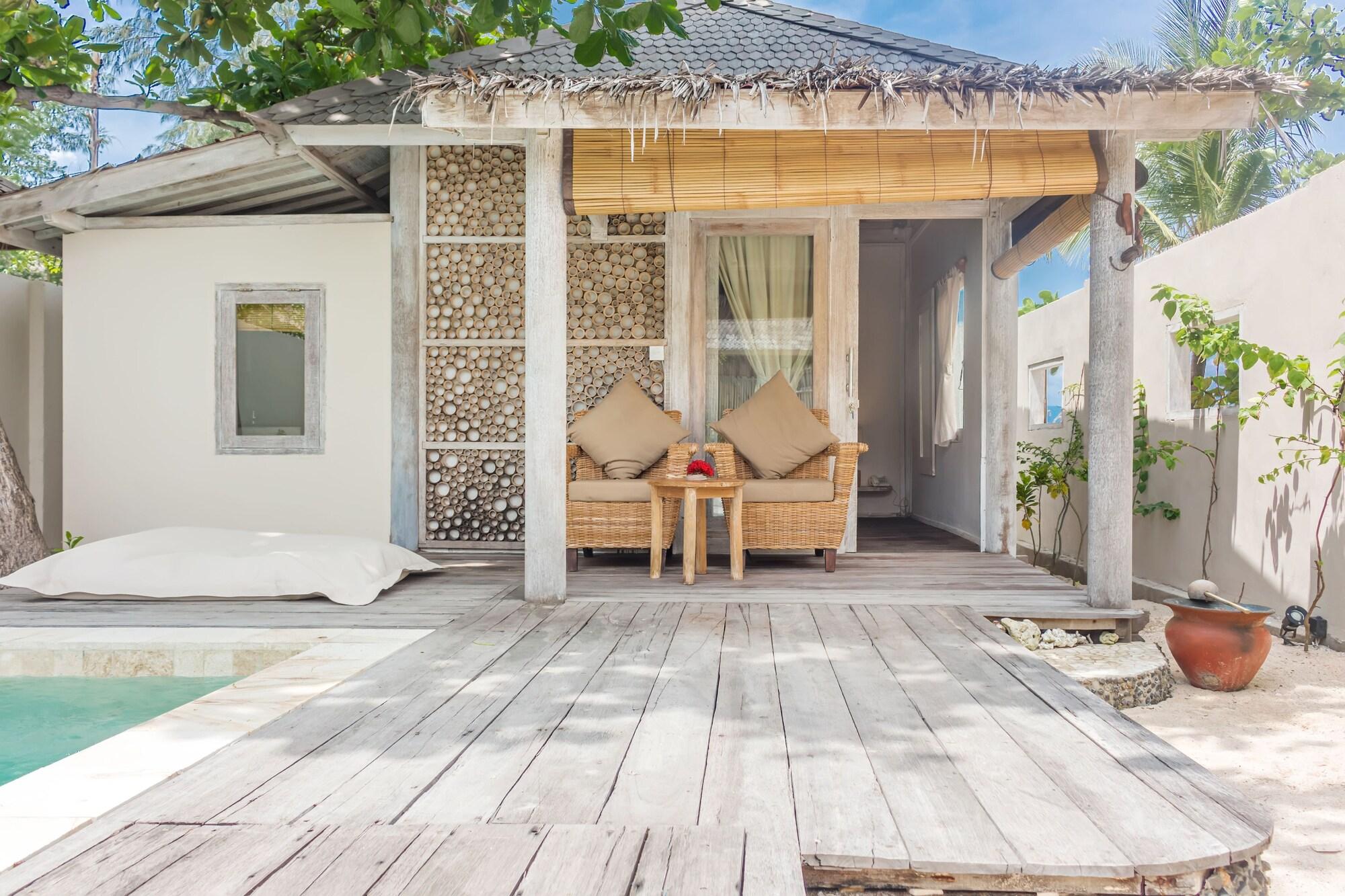Avia Villa Resort Gili Meno Exterior foto