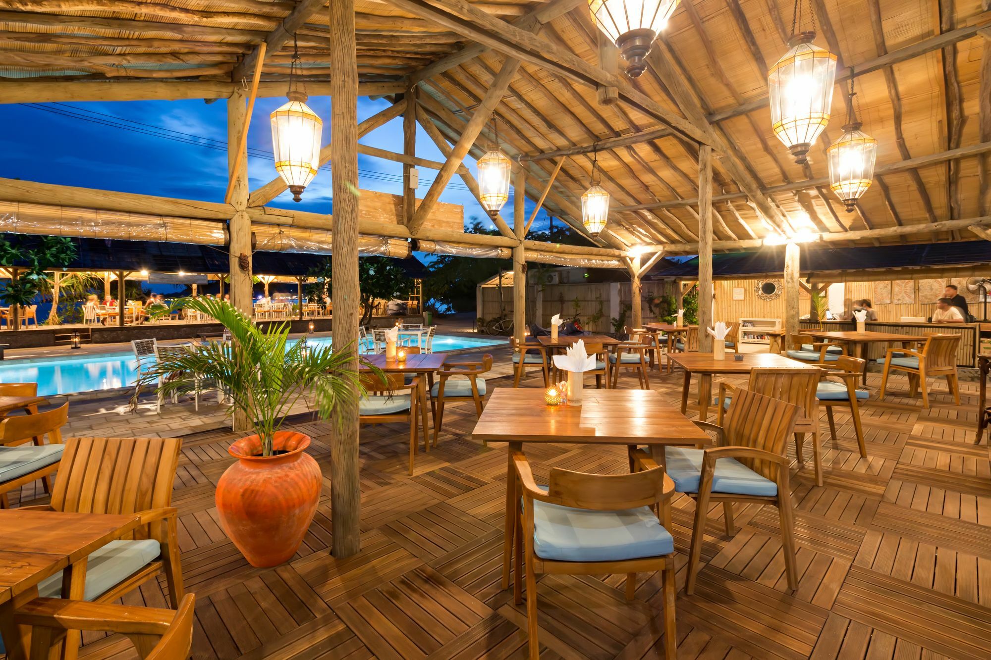 Avia Villa Resort Gili Meno Exterior foto