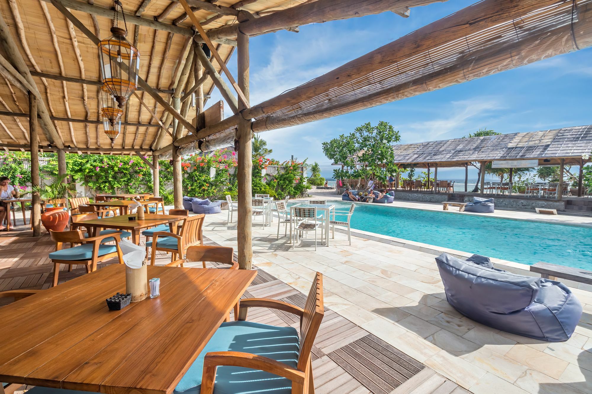 Avia Villa Resort Gili Meno Exterior foto